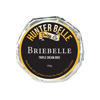Briebelle Triple Cream 180g | Hunter Belle Dairy Co