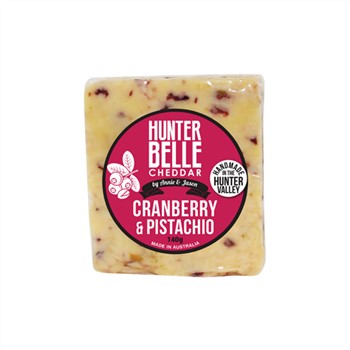 Cheddar Cranberry & Pistachio 140g | Hunter Belle Dairy Co