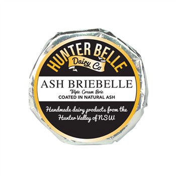 Ash Brie Triple Cream 140g | Hunter Belle Dairy Co