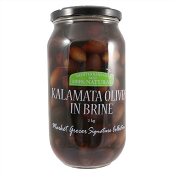 Kalamata Olives in Brine 1kg | The Market Grocer