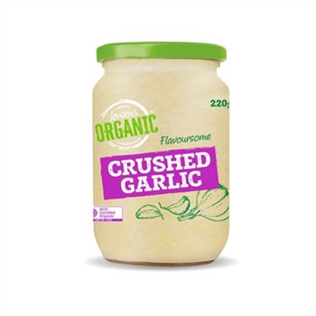 Garlic Jar Organic 220g | Jensens