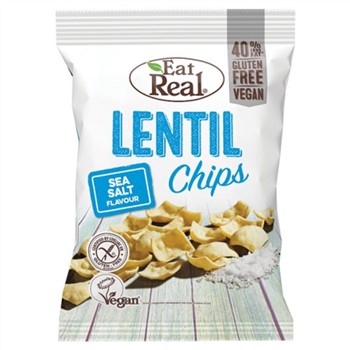 Lentil Chips Sea Salt 113g | EatReal