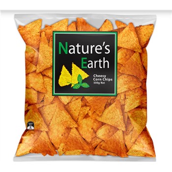 Corn Chips Cheese 500g | Nature's Earth