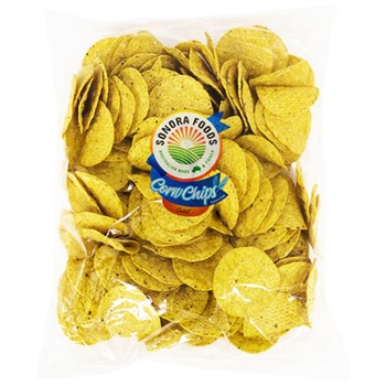 Corn Chips Round Salted 500g | Sonora