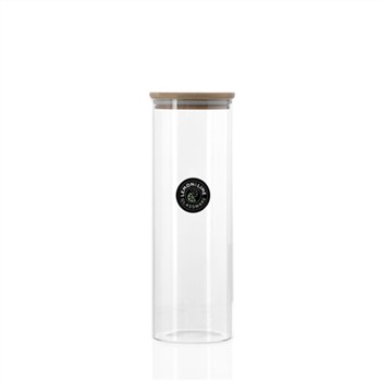 Camden Glass Jar w Bamboo Lid 1.95L | United Living