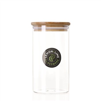 Camden Glass Jar w Bamboo Lid 700ml | United Living