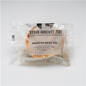 Mexican Beef Pie 220g | Byron Gourmet Pies 