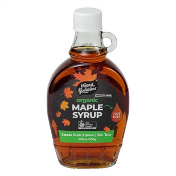 Maple Syrup Organic 250mL | Honest To Goodness