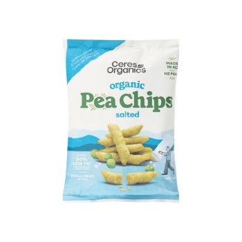 Pea Chips Salted Organic 100g | Ceres Organics