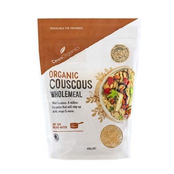Couscous Wholemeal Organic 400g | Ceres Organics