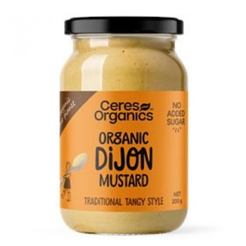 Mustard Dijon Organic 200g | Ceres Organics
