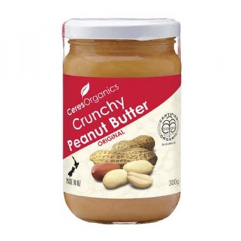 Peanut Butter Crunchy Organic 300g | Ceres Organics
